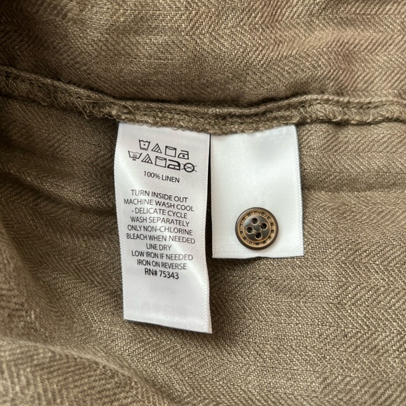 Nicole Miller | NWT 100% Linen Tank Dress - Picture 7 of 8